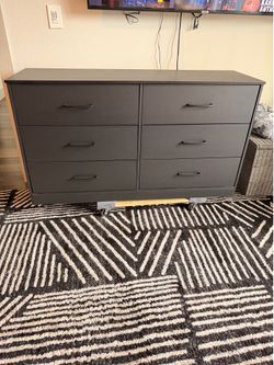 Black Wooden Dresser