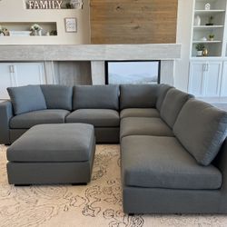 Island Style Comfort ☁️🌴 NEW & FREE Delivery! Sectional Sofa Couch