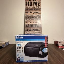 New Holmes Air Purifier – Allergy & Pet Relief