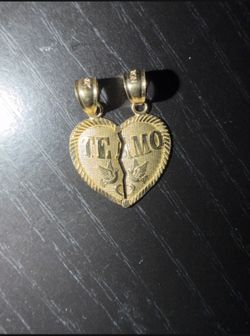 10k Gold Pendent Solid