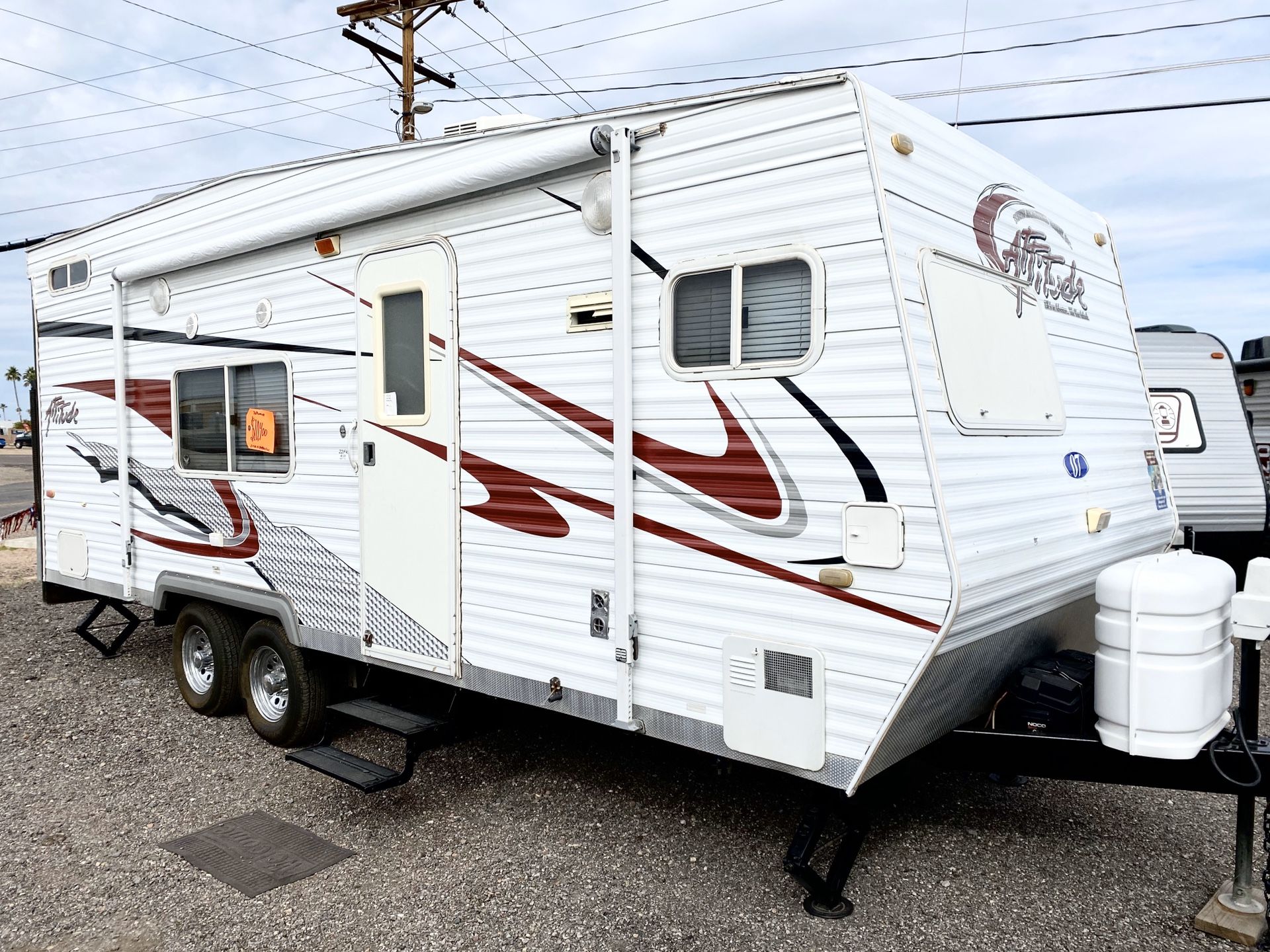 2007 eclipse attitude 22FT toy hauler