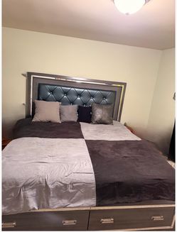 Beautiful king size bed