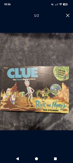 Clue Rick and Morty edition