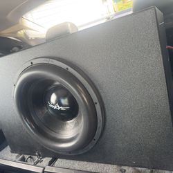 15 Inch Skar Zvx 1ohm With Skar SPL box (discontinued)