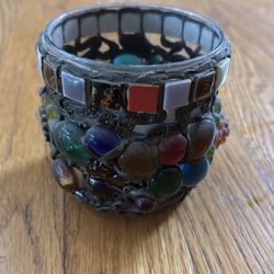 Handmade candle holder