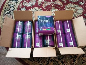 12 Packs Of Prevail For Women Daily Disposable Underwear Female X-Large Maximum 16 Ct