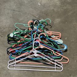 Multi-Color Coat/Clothes Hangers 