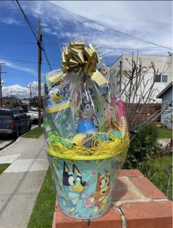 Bluey Easter basket