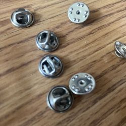 Metal Pin backs 