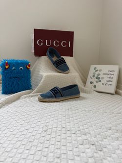 Gucci Denim Espadrilles Women's size 37