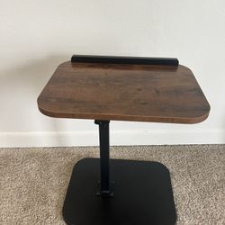 Adjustable C shape Side, End Table 360° Swivel 