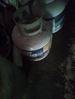 Propane tanks  forklift and rhino