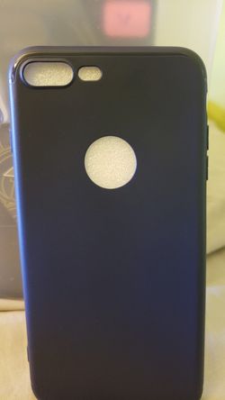 Iphone 7/8plus Blue Rubber Case