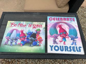 DreamWorks Trolls Wall Art Posters Set of 2