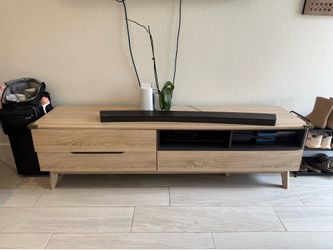Mid-Century Modern Style TV Stand Media Console