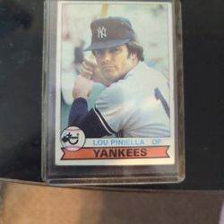 1979 Lou Pinellas Baseball Card 