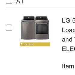 Samsung Washer and Dryer 