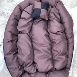 Brand New Dog Bed Brown Color 2.5 X2ft