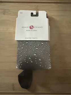 Ashley Stewart Footed Tights Size EE