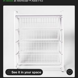 Metal Storage Organizer / Drawers