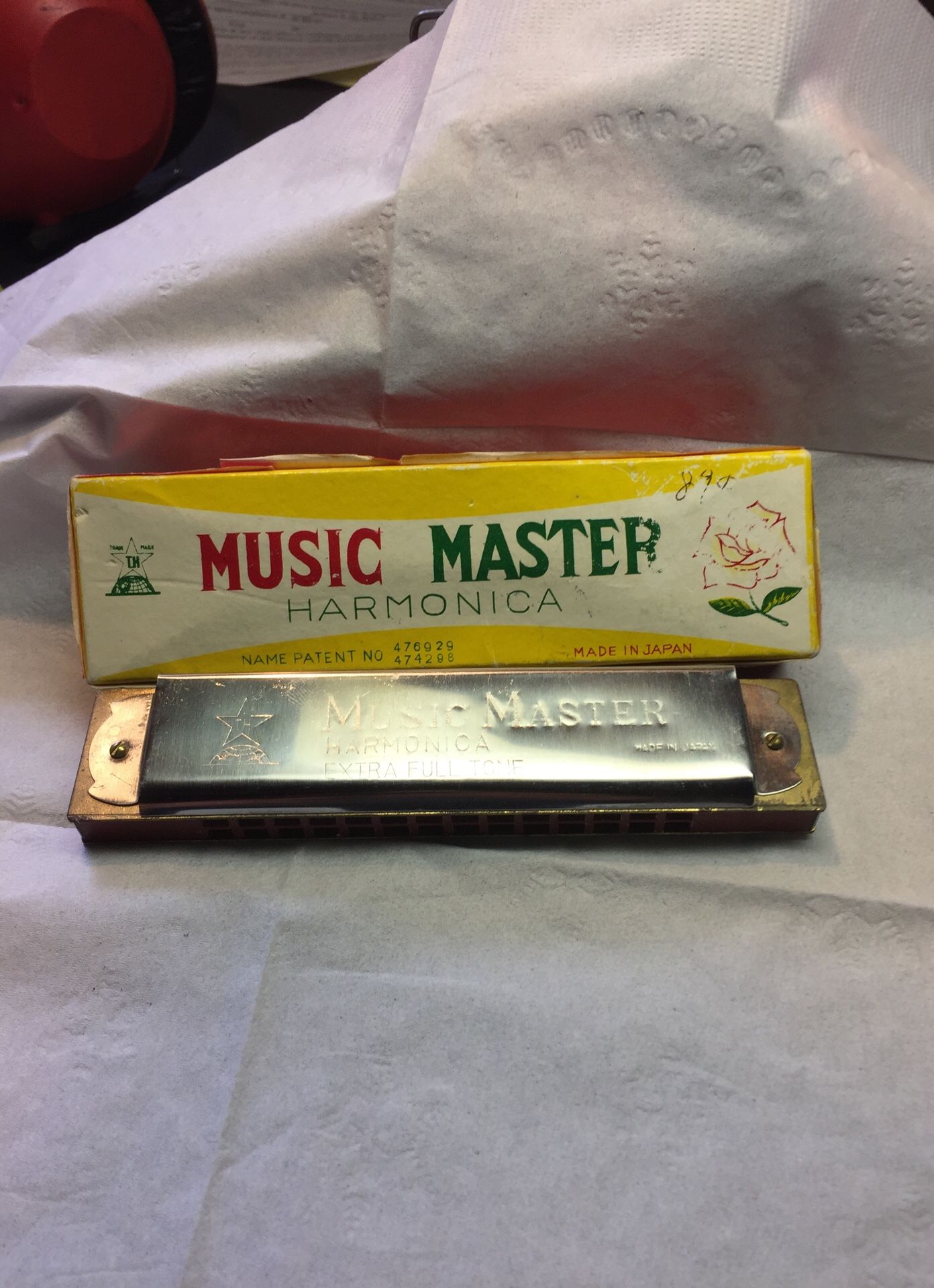 🤩MUSIC MASTER HARMONICA MADE IN JAPAN!!!🤩 🐼EVEN FUJI APPROVES🐼!!!!!!!!