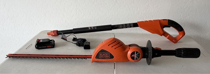 Black & Decker Pole trimmer.
