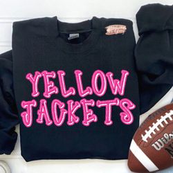 Mascots Pink Out Black Crewneck Youth Or Adult
