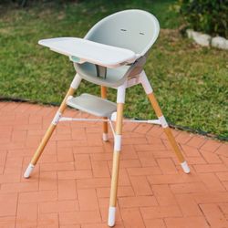 Skip Hop EON 4-in-1 High Chair - Gray/white