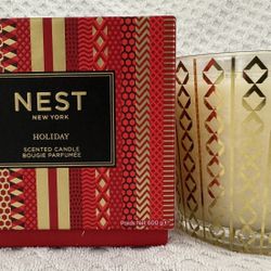 NEST New York Fragrances Holiday Limited 3-Wick Scented Candle 21.1 oz