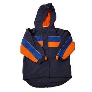 Hanna Andersson Boys Outdoors Jacket Coat Hooded Top Size 120 Multicolor