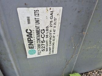 Water or Holding Tank
