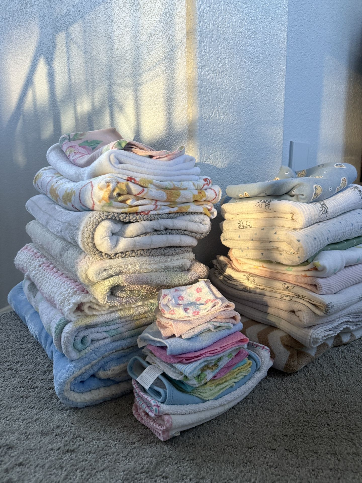 Baby Blankets/ Wash Clothes/ Burp Clothe