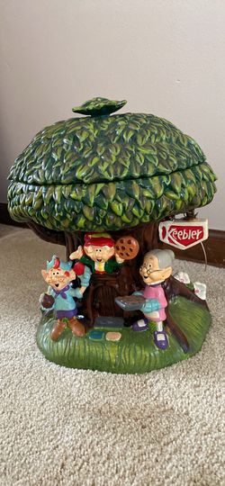 *New*Rare Keebler Elf Cookie Jar
