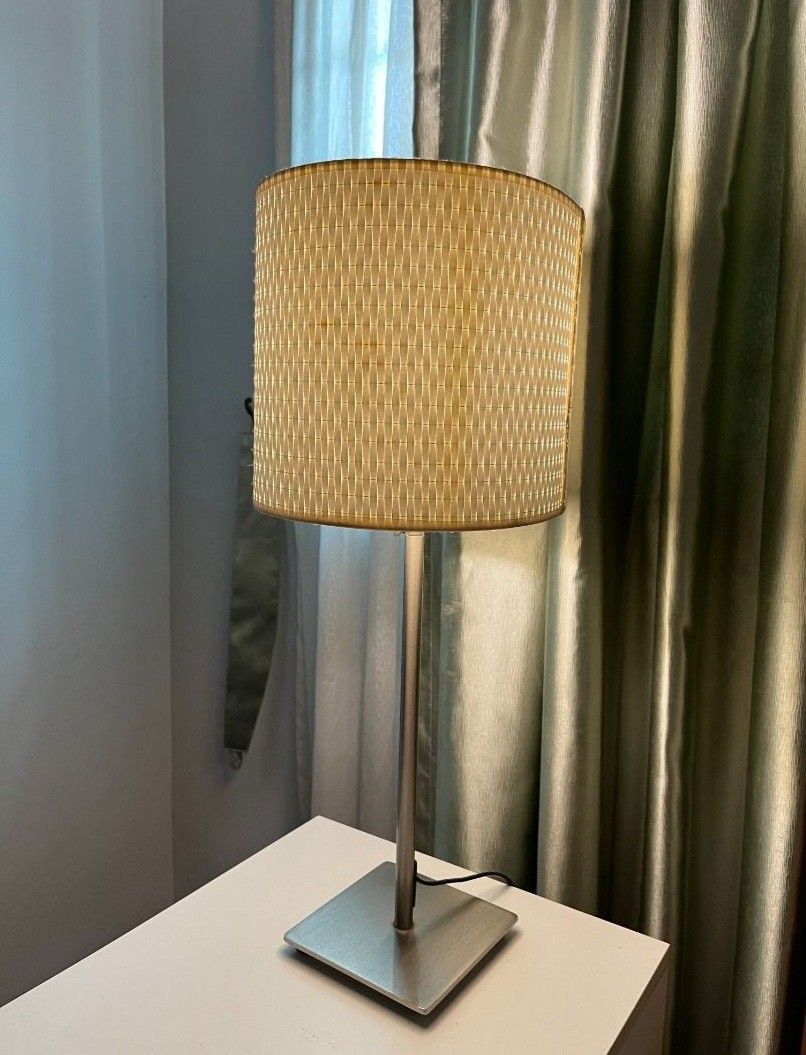 Two Table Lamps, Height Adjustable