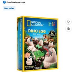 National Geographic Dino Egg Dig Kits Dinosaurs 