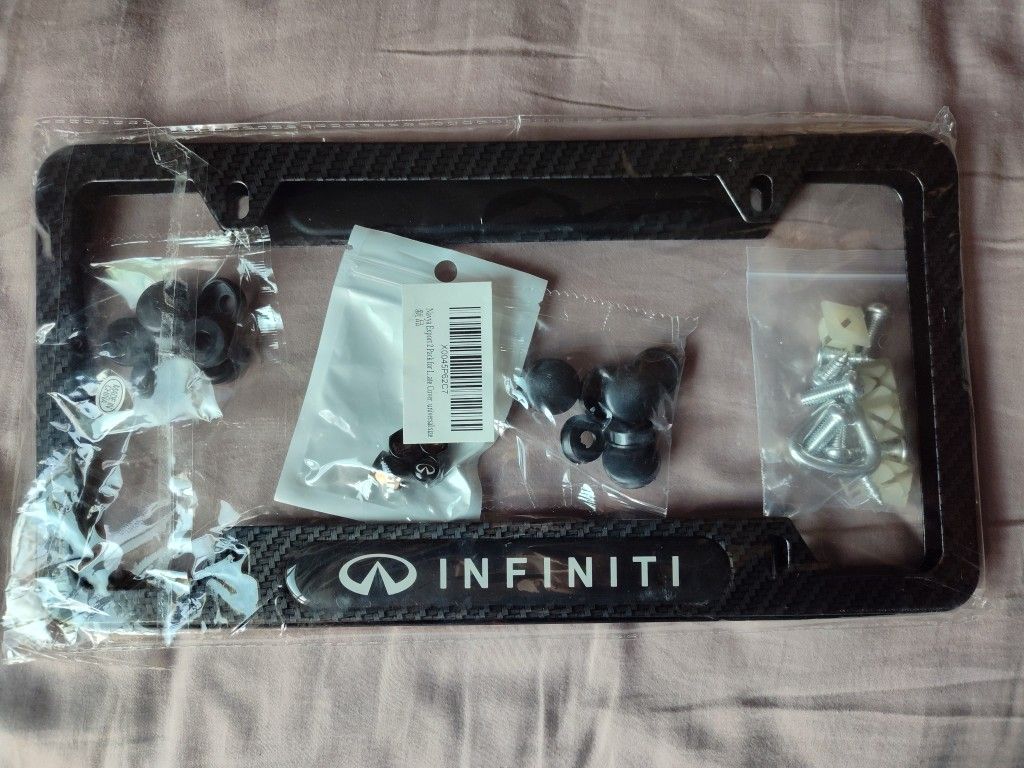 Marco De Matrícula INFINITI De Metal 