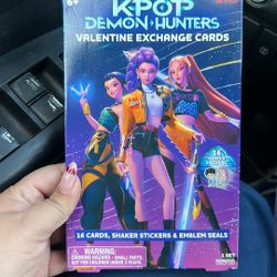 K Pop Demon Hunters Valentines Card