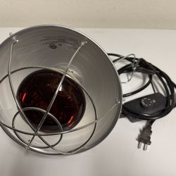 Heat Lamp with Bulb, Timer for Chick Brooder