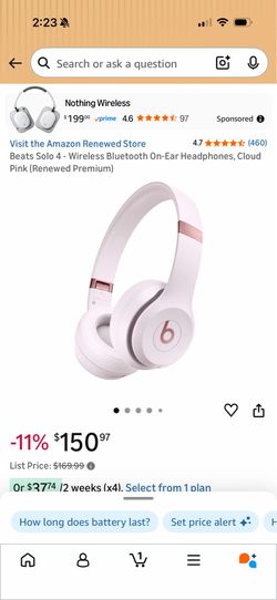 Beats Solo 4 ( Cloud Pink )