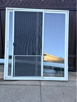 Sliding glass door