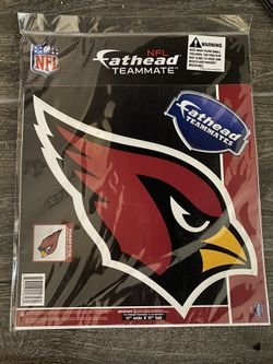 Brand New NFL Arizona Cardinals Vinyl Reusable Indoor Poster (Fathead Brand)