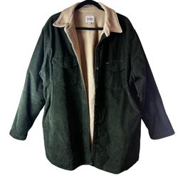 Wrangler sherpa-lined corduroy jacket Men’s Size 1X