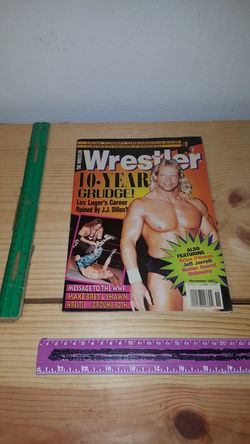 The wrestler magazine november 97 luger on cover