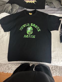 BAPE x Never Broke Again Black Graphic T-Shirt