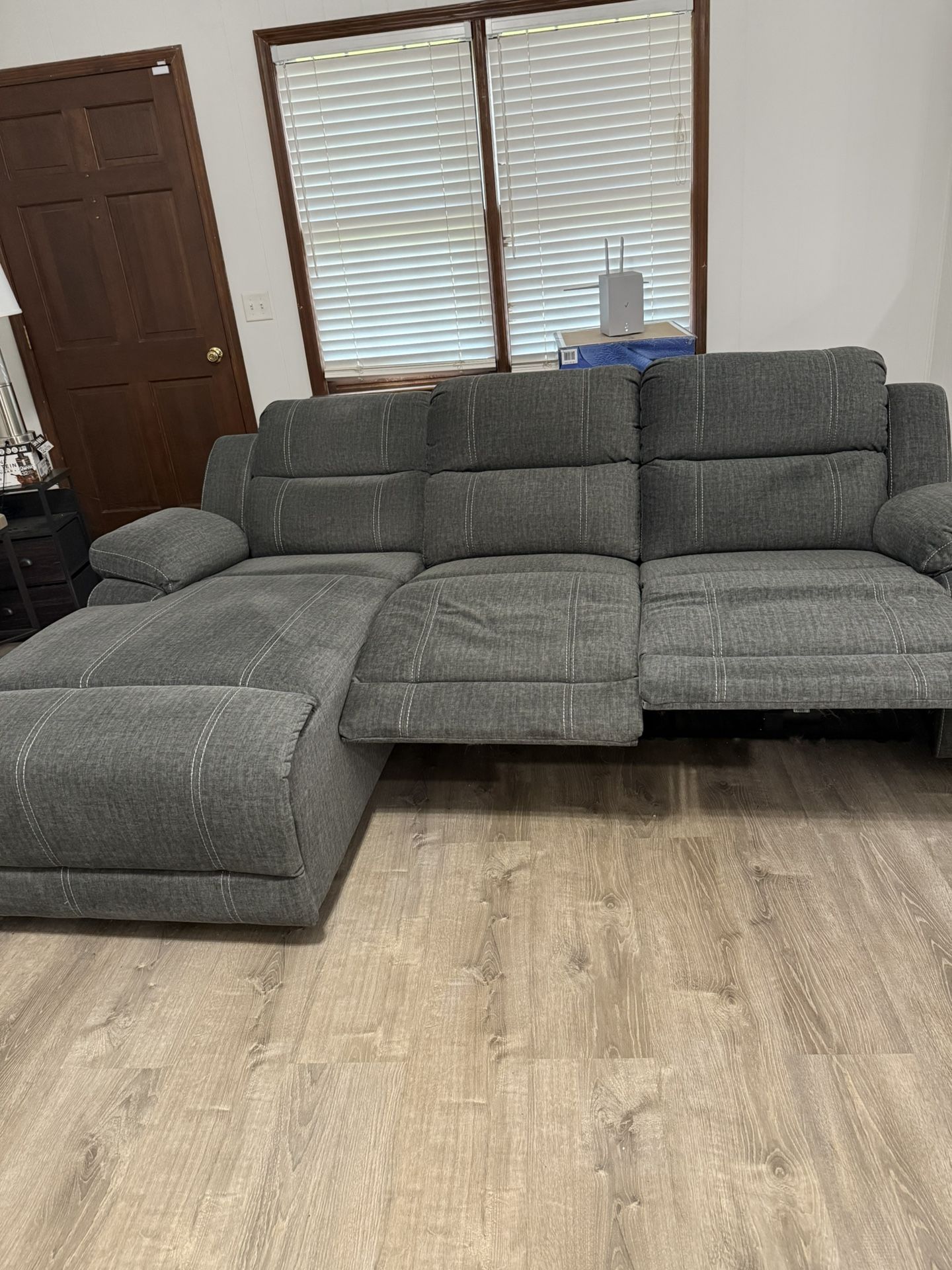 3 Piece reclining Couch.
