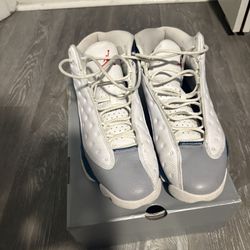 jordan 13 french blue size 10