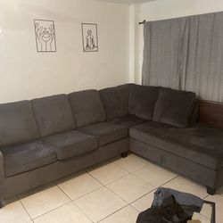 Queen Bed Sleeper Sectional Couch 