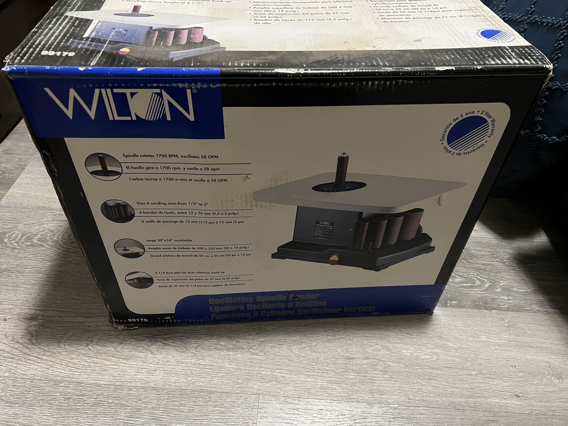Wilton Oscillating Spindle Sander 99179 - Brand New