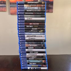 PS4 - 28 Games