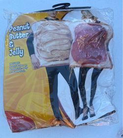 Peanut butter & jelly costume